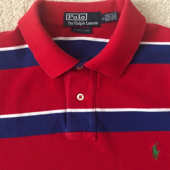 Polo by Ralph Lauren Custom Fit Large - Picture 1 of 6